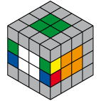 Cas final en 3D - 4x4x4