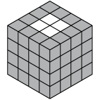 Centre blanc 4x4x4 objectif