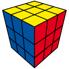 Cube dans sa position initiale